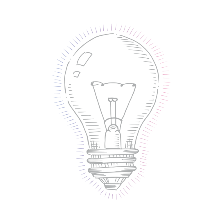 灯泡的装饰性代表--专利申请期间的想法的象征