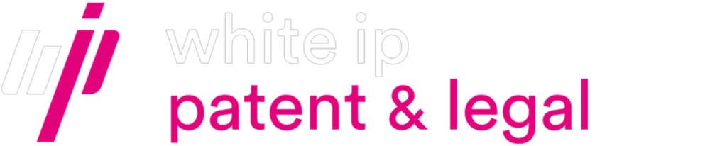 white ip Patent und Legal Logo